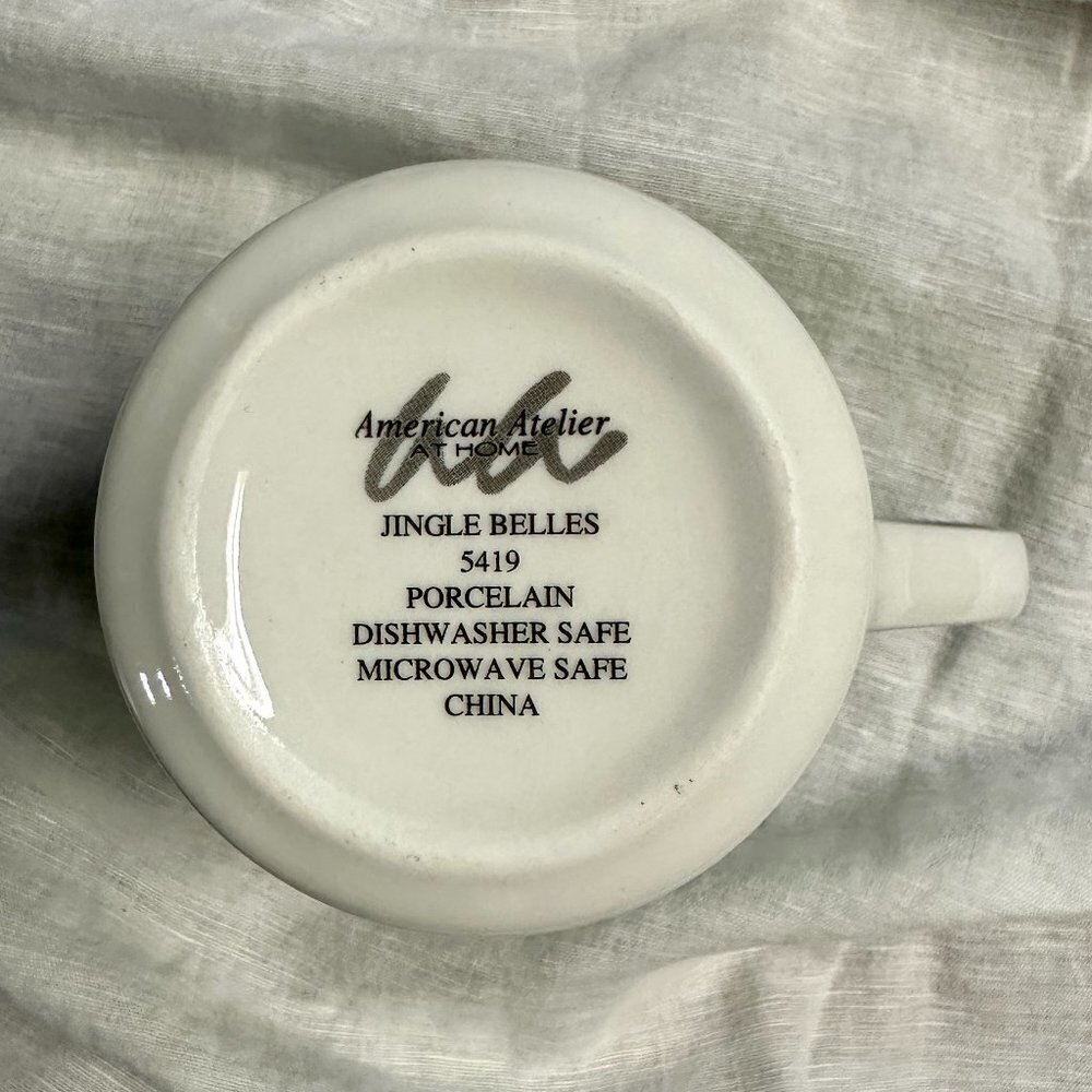 American Atelier Jingle Belles Holiday Mug - Picture 4 of 8